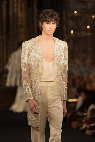 EMBROIDERED COAT