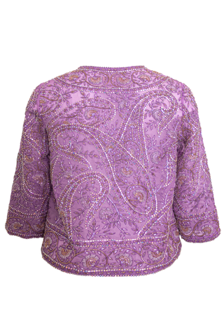 BEADED SWING JACKET