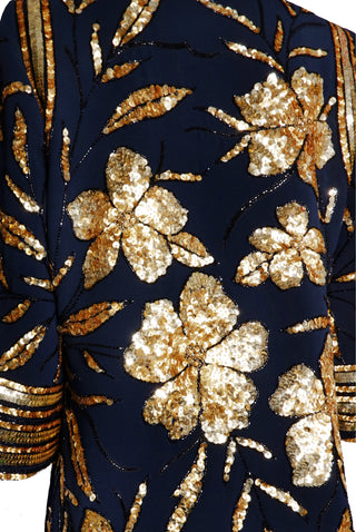 EMBROIDERED FLOOR LENGTH COAT