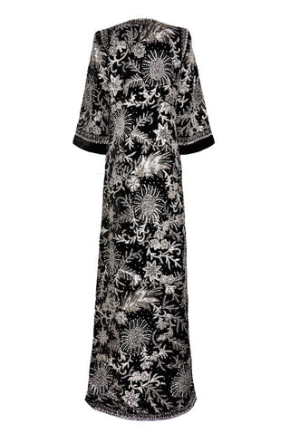 EMBROIDERED FLOOR LENGTH COAT