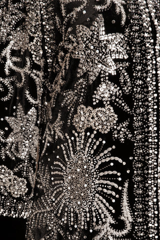 EMBROIDERED FLOOR LENGTH COAT