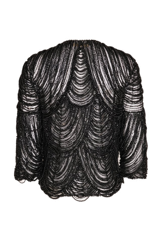 PEARL EMBROIDERY BOLERO