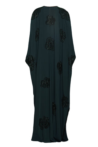 FLOWER HAND-BEADED CAFTAN