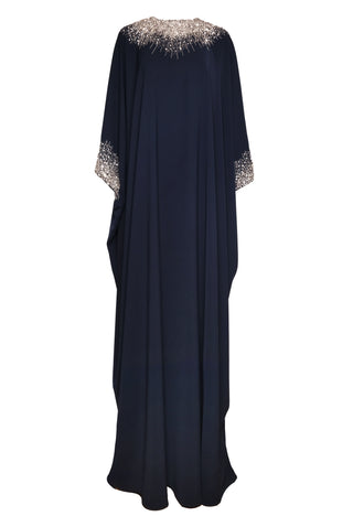 CRYSTAL TRIM CAFTAN