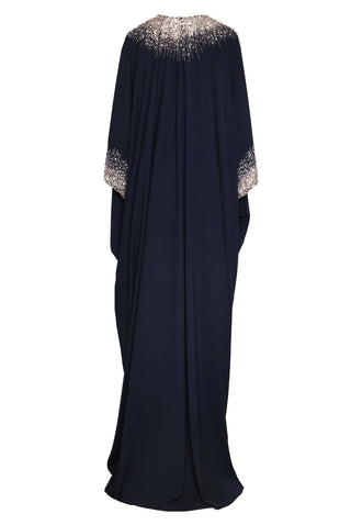 CRYSTAL TRIM CAFTAN