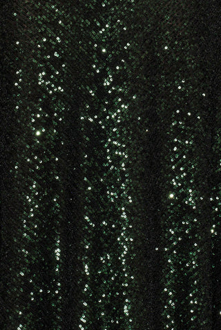 SWEETHEART NECKLINE STRETCH SEQUIN GOWN