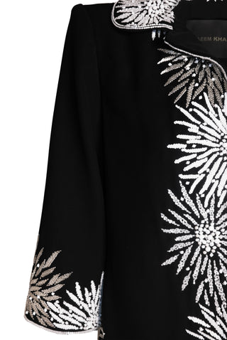 EMBELLISHED 3/4 SLEEVE COAT
