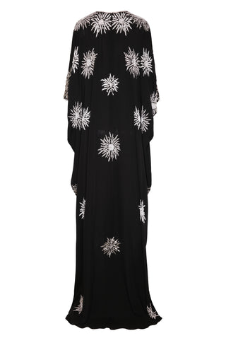 EMBELLISHED CREW NECK CAFTAN