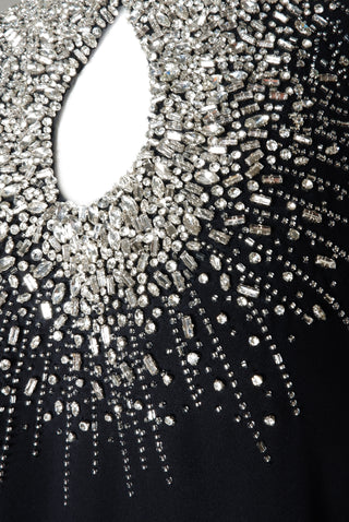 Crystal Neckline Caftan