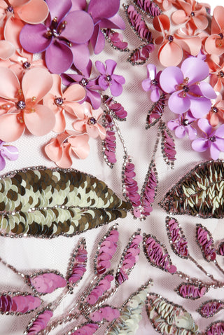 FLORAL EMBELLISHED BOLERO