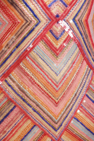 BEADED LONG SLEEVE DRESS