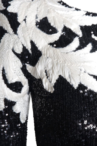 STRETCH SEQUIN TEA LENGTH DRESS