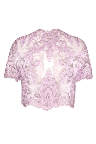 RIBBON LACE BOLERO