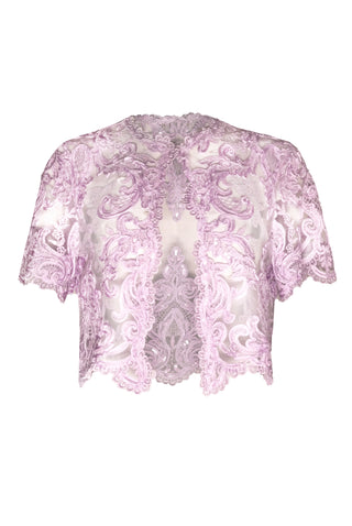 RIBBON LACE BOLERO