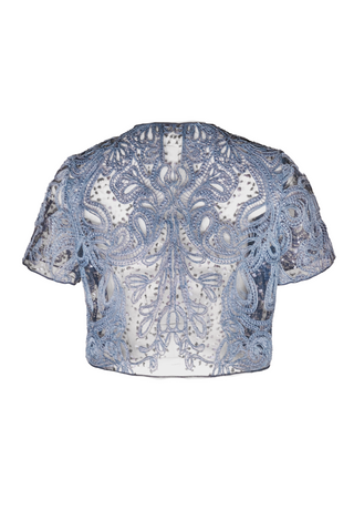 RAFFIA BOLERO