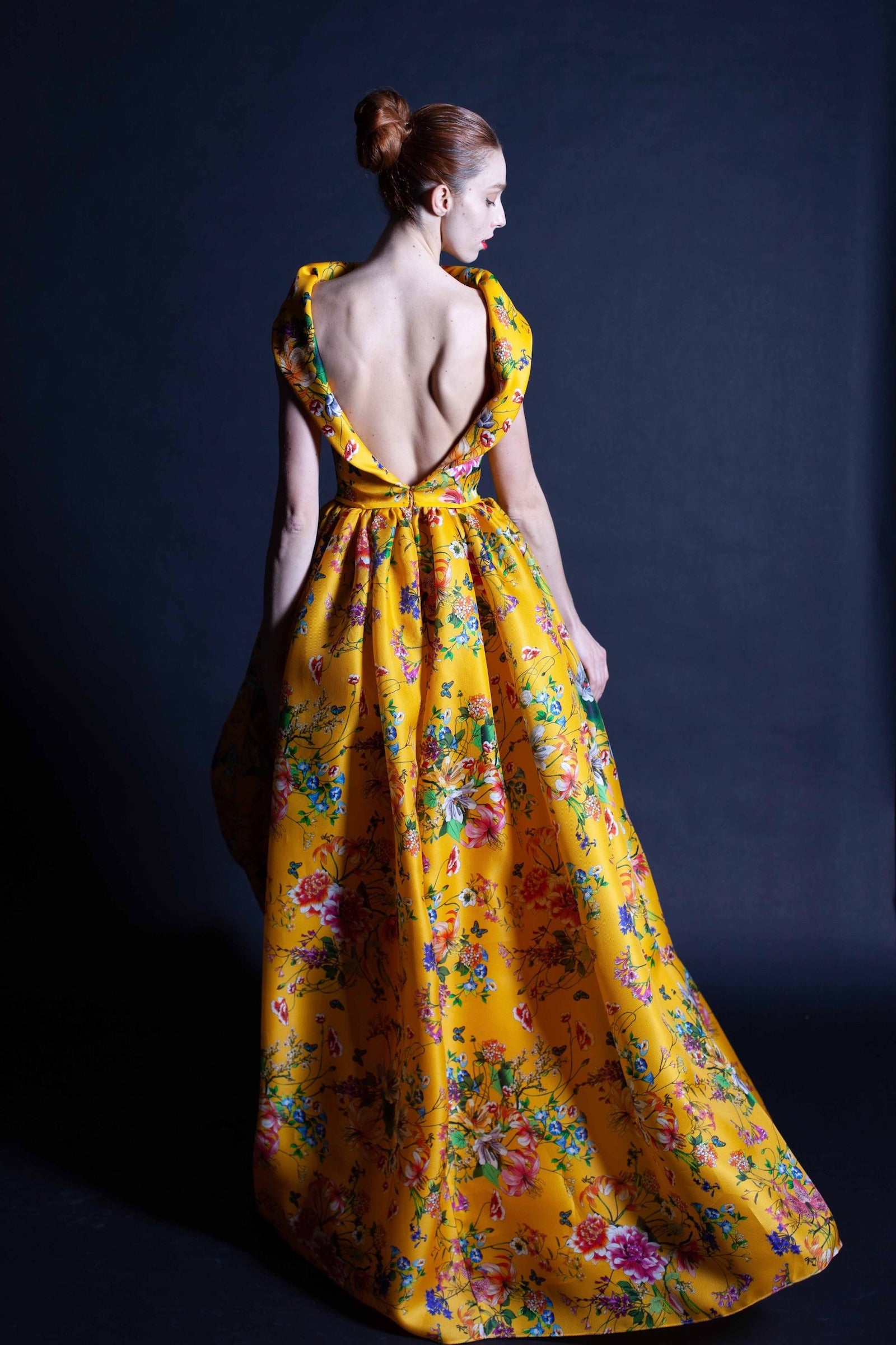 Classic Long Yellow Taffeta Evening Dresses With Pockets A-Line Pleated  Prom Dress Floor Length платье на выпускной платье - AliExpress